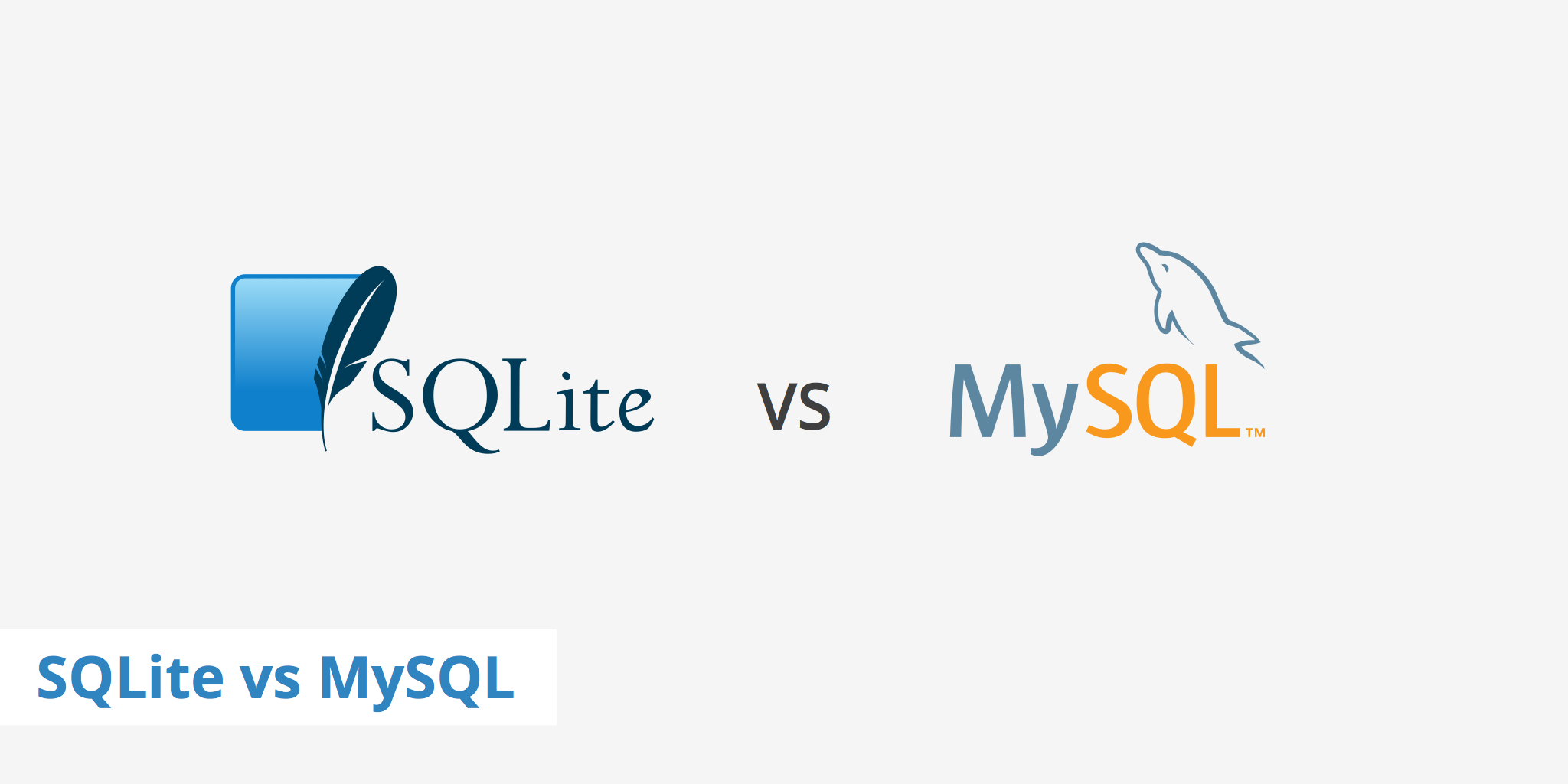 Sqlite Vs Mysql Performance